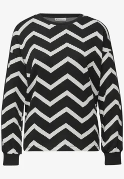 Shirt met galonstrepen