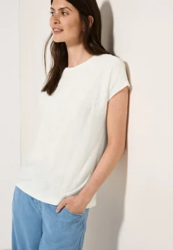 Shirt met geborduurd patroon