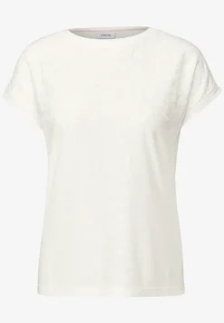 Shirt met geborduurd patroon