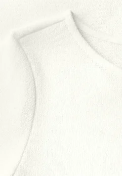 Shirt met gebreide look