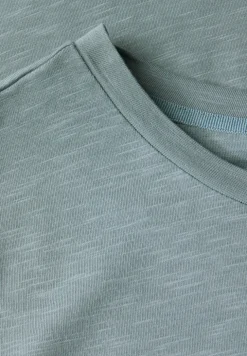 Shirt met gehaakte details