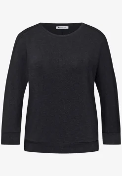 Shirt met gemêleerde look