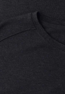 Shirt met gemêleerde look