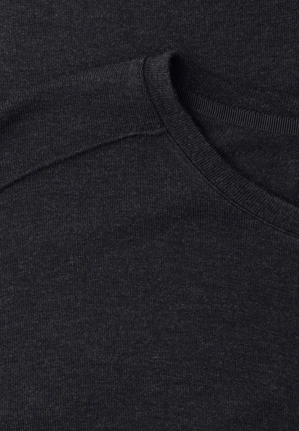 Shirt met gemêleerde look