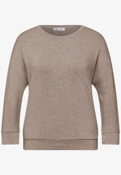 Shirt met gemêleerde look