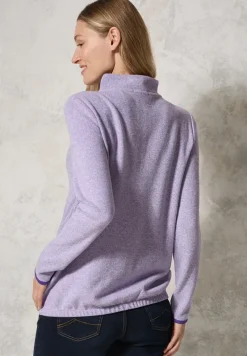 Shirt met gemêleerde look