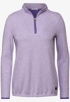 Shirt met gemêleerde look