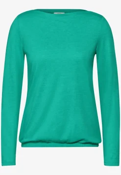 Shirt met gemêleerde look