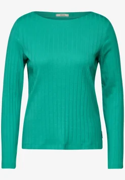 Shirt met geribbelde structuur