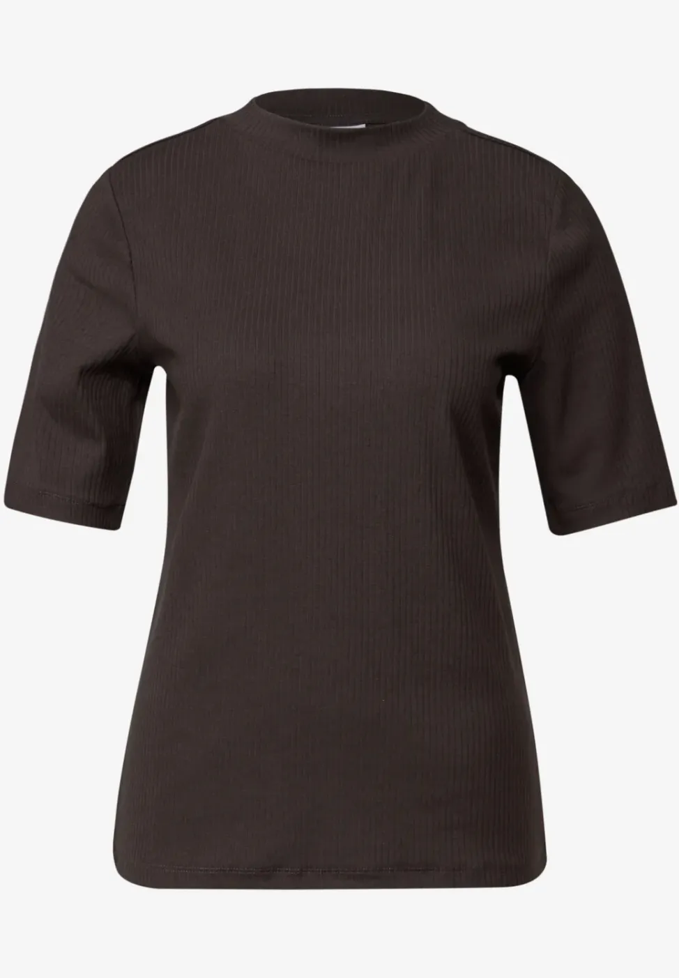 Shirt met geribbelde textuur