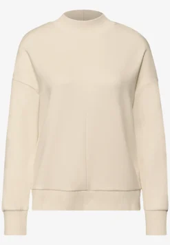 Shirt met geribde details