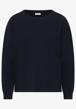 Shirt met geribde strepen