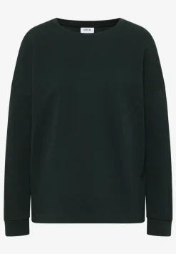 Shirt met geribde strepen