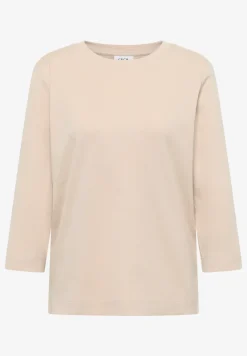 Shirt met geribde structuur