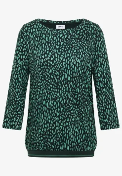 Shirt met geribde structuur