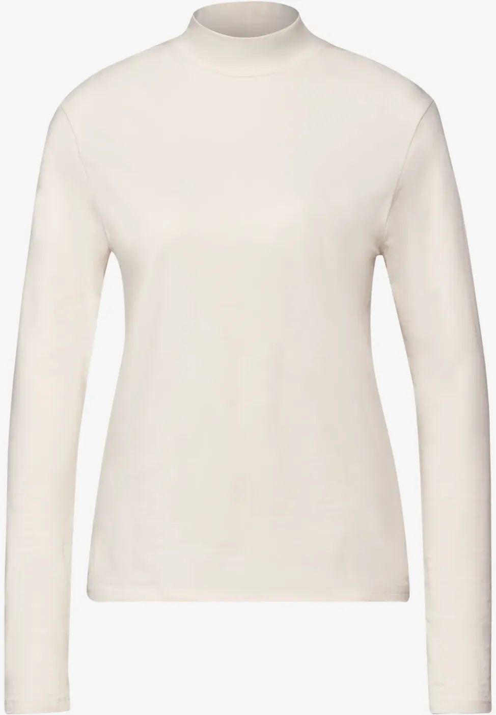 Shirt met gerimpelde schouder