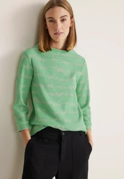 Shirt met gestreepte structuur