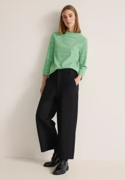 Shirt met gestreepte structuur