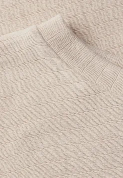 Shirt met gestreepte textuur