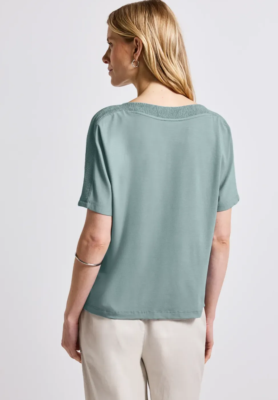 Shirt met gestructureerde kraag