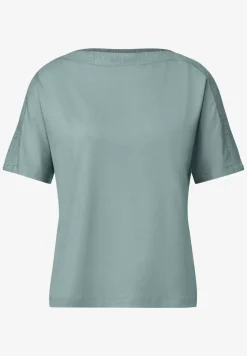 Shirt met gestructureerde kraag