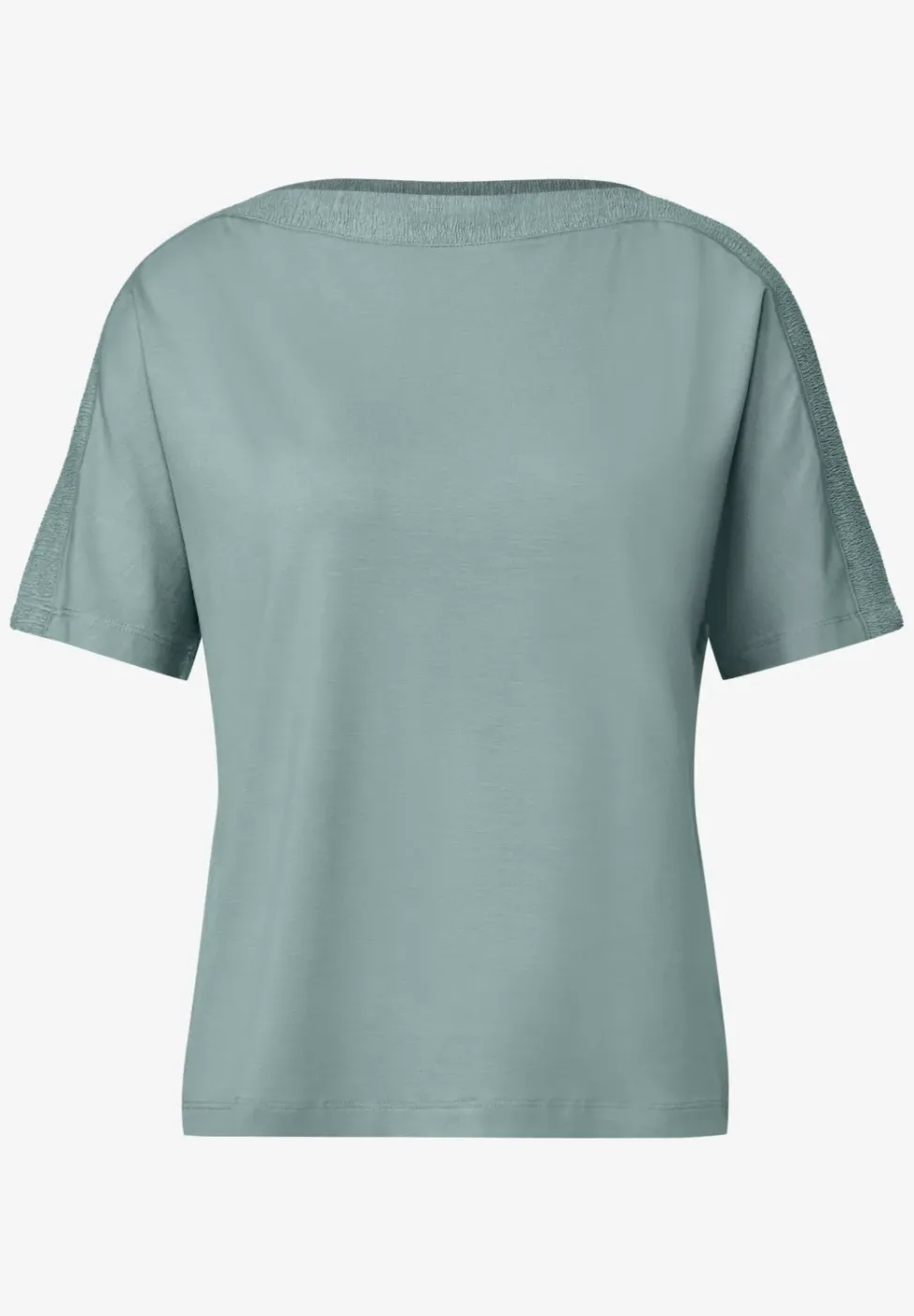 Shirt met gestructureerde kraag