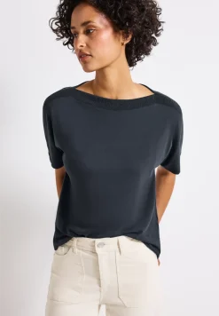 Shirt met gestructureerde kraag