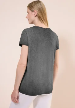 Shirt met gewassen look