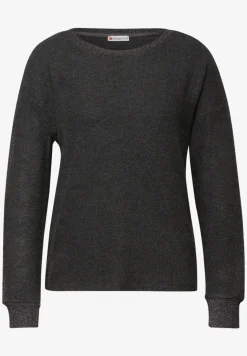 Shirt met glitterdetails