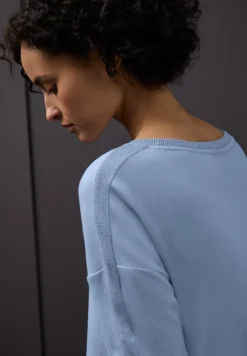 Shirt met glitterdetails