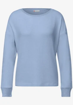 Shirt met glitterdetails