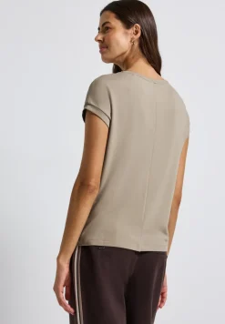Shirt met glitterdetails