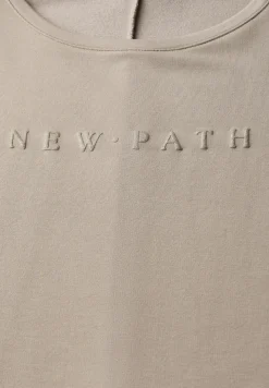 Shirt met glitterdetails