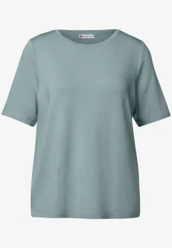 Shirt met glitterstrepen