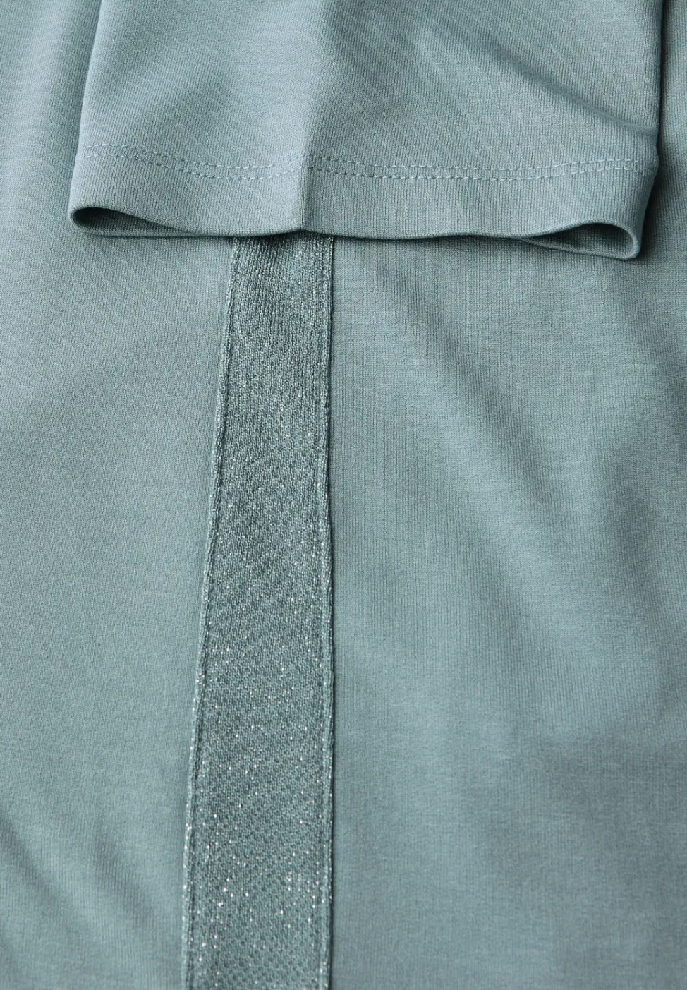 Shirt met glitterstrepen