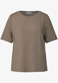 Shirt met glitterstrepen