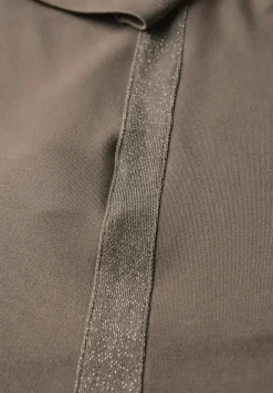 Shirt met glitterstrepen