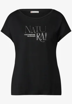 Shirt met glitter tekst