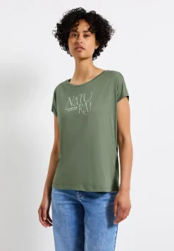 Shirt met glitter tekst