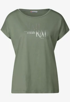 Shirt met glitter tekst