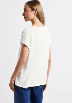 Shirt met glitter tekst
