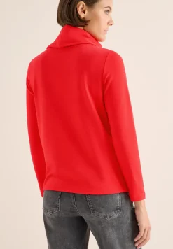 Shirt met grote kraag