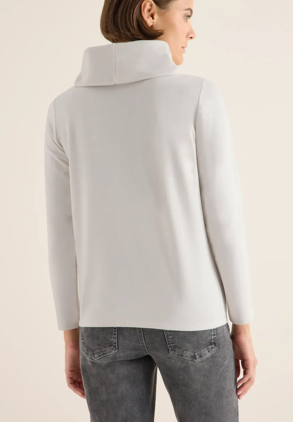 Shirt met grote kraag