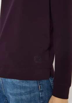 Shirt met grote kraag