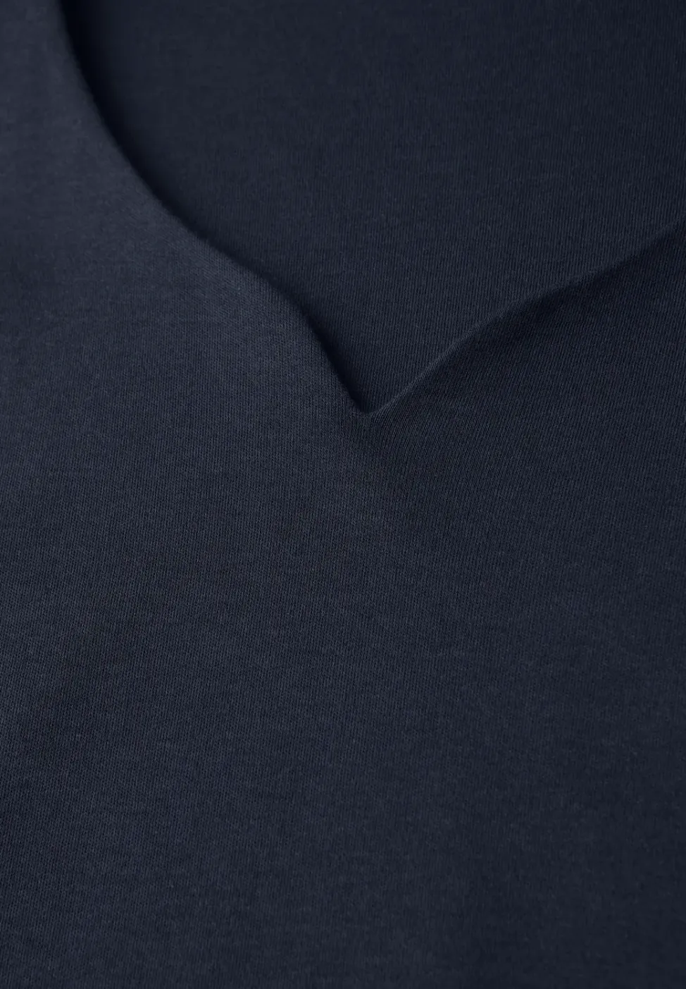 Shirt met hartvormige halslijn