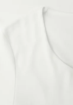 Shirt met hartvormige halslijn