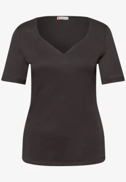 Shirt met hartvormige halslijn in een pak van 2