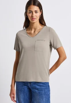 Shirt met juwelendetail