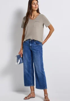 Shirt met juwelendetail
