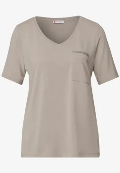 Shirt met juwelendetail